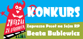 Strona konkursu Zwierzak za kierownicą