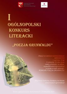 Muzeum Bitwy pod Grunwaldem zachęca do udziału w I Ogólnopolskim Konkursie Literackim „Poezja Grunwaldu”