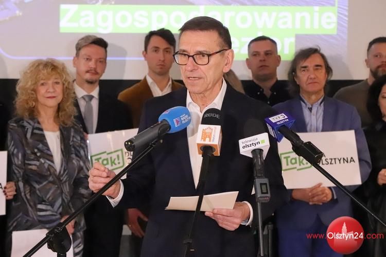 Komitet Wyborczy Wyborców Piotra Grzymowicza przedstawił program i kandydatów do Rady Miasta Olsztyna