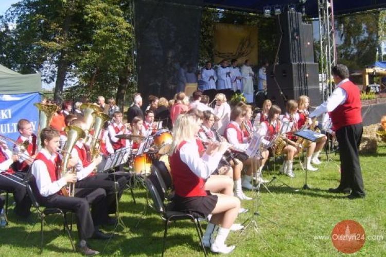 Dożynki nad jeziorkiem w Nidzicy