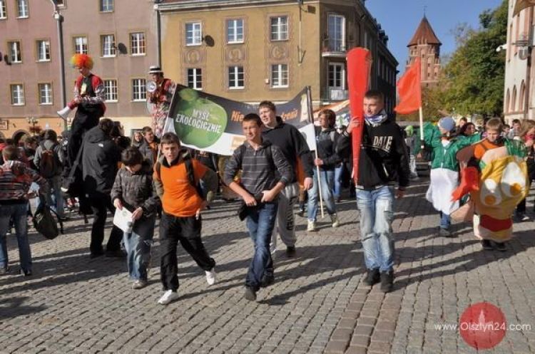 Warzywa i owoce strajkowały w Olszynie 