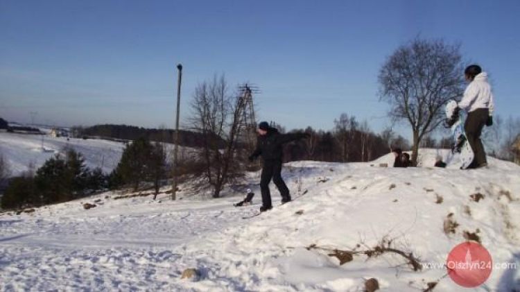 Snowboardowy tor w Kieźlinach