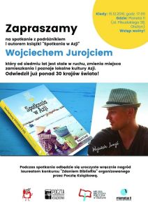 Zapraszają na spotkanie z Wojciechem Jurojciem 
