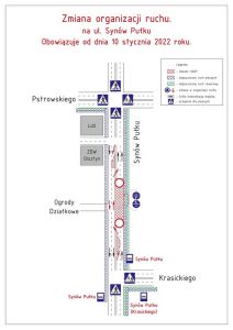 Zmiany w organizacji ruchu na ul. Synów Pułku