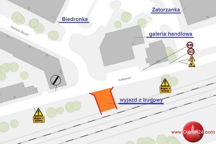 Zmiany w organizacji ruchu w związku z modernizacją stacji Olsztyn Główny