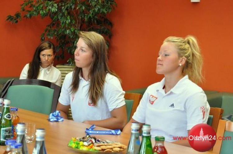 Kajakarze z wizytą u marszałka