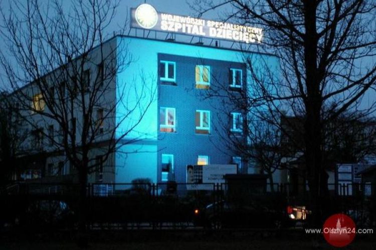 Szpital, ZPE i Obserwatorium zaświeciły na niebiesko