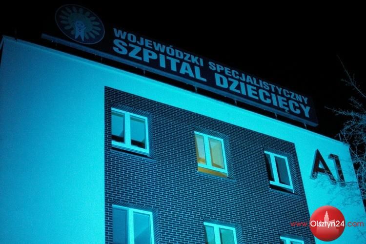 W sobotę szpital dziecięcy „zaświeci” na niebiesko