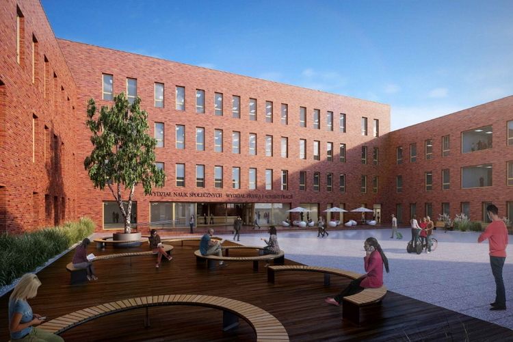 Budowa wydziałów Prawa i Administracji oraz Nauk Społecznych UWM rusza w połowie kwietnia