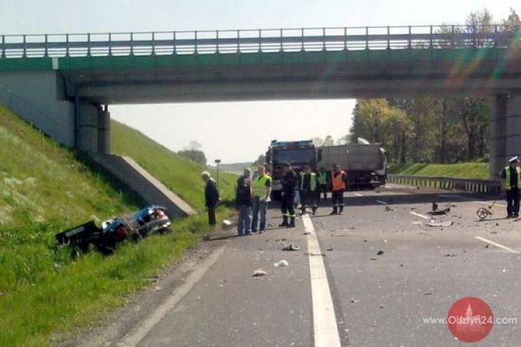 Cztery osoby zginęły w wypadku pod Biskupcem