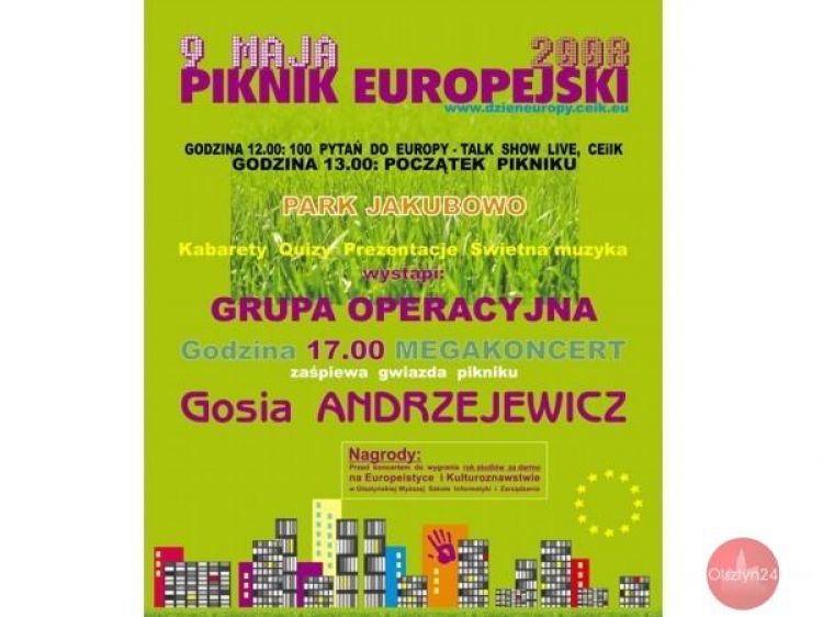 Dzień Europy w Województwie Warmińsko-Mazurskim