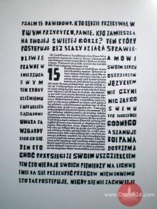 Iluminacje stron Biblii w Starym Ratuszu