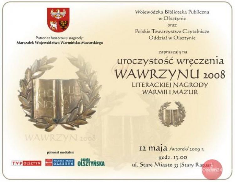 Wręczą „Wawrzyny” 2008