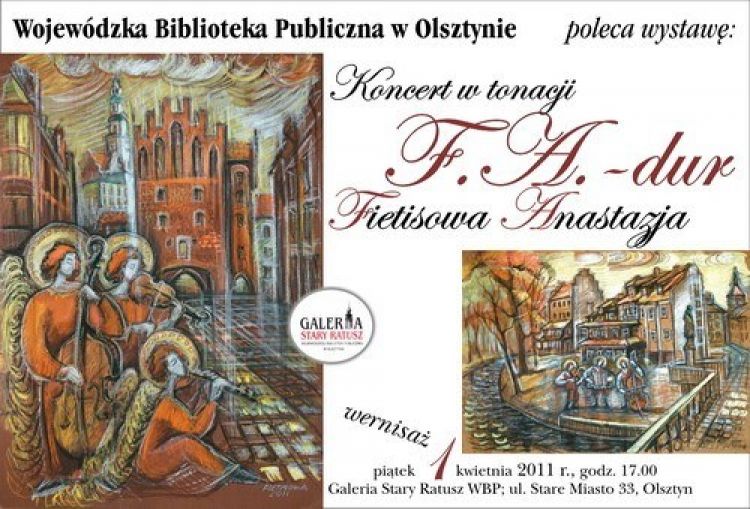 Anastazja Fietisowa pokaże swoje prace w Starym Ratuszu WBP