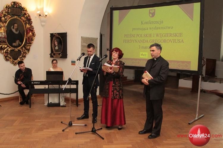 Pieśni Gregoroviusa w trzech językach