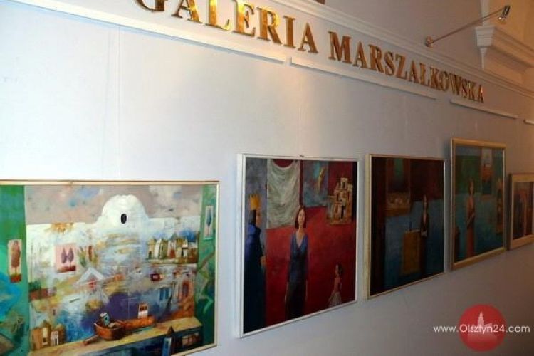 Jerzy Bielecki w Galerii Marszałkowskiej