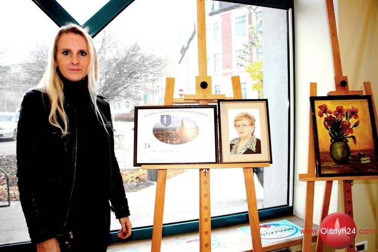 Prace Eugenii Dudzik można zobaczyć w olsztyńskim starostwie