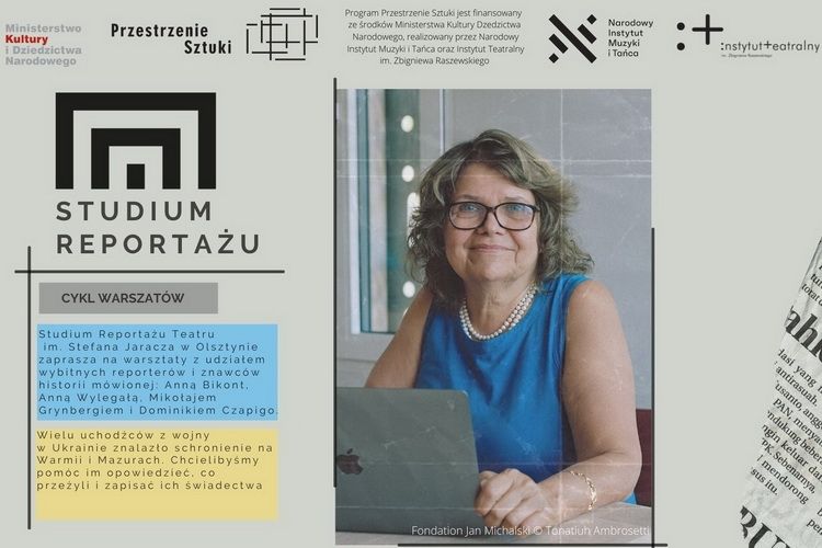 Teatr im. Stefana Jaracza zaprasza na spotkanie z Anną Bikont