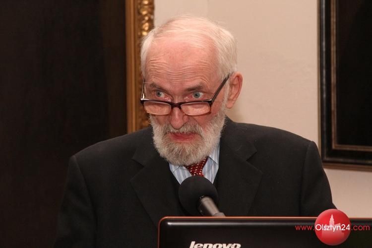 Erwin Kruk z wykładem na zamku