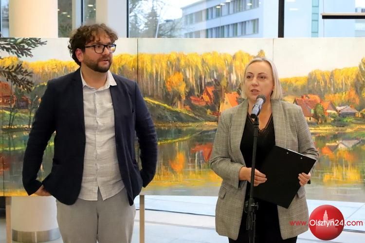 „Rekordowy” obraz Łukasza Zedlewskiego na wystawie w FilArtmonii