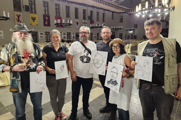 III Ogólnopolski Plener Rysunku Satyrycznego odbył się w Mrągowie 