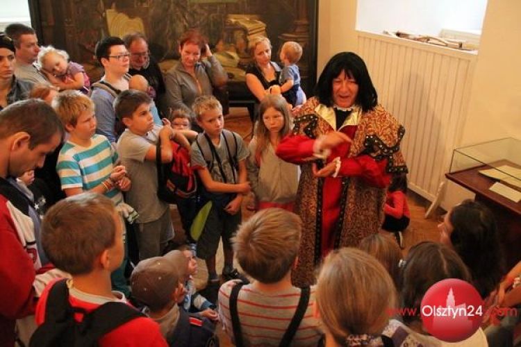 Ostatnie wakacyjne spotkanie z Kopernikiem na olsztyńskim zamku