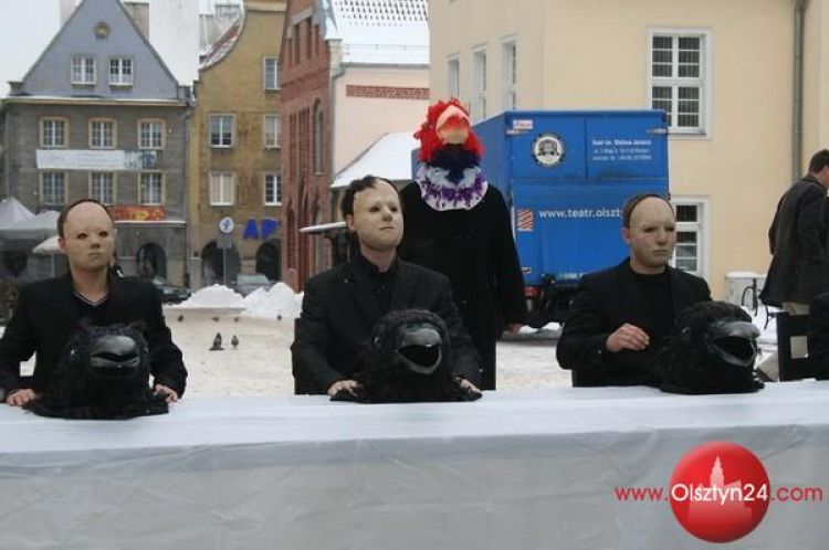 Wystawa Leszka Mądzika na inaugurację XXI Olsztyńskich Spotkań Teatralnych