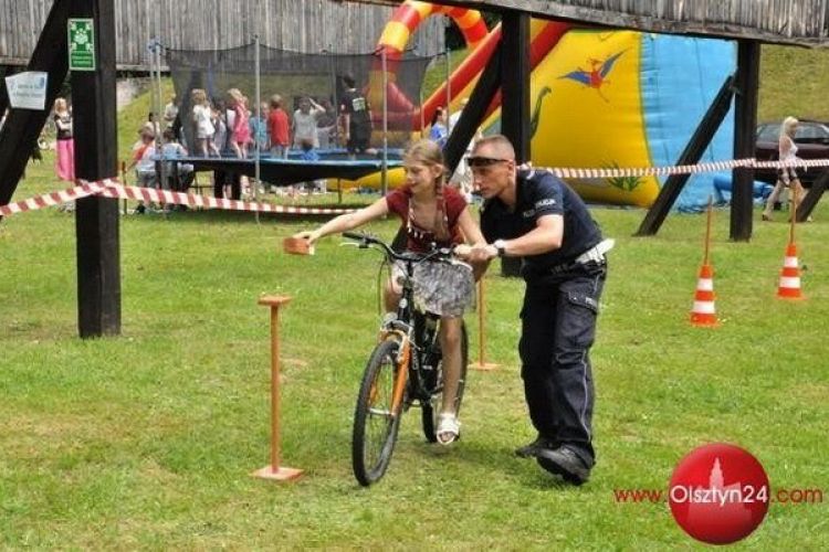 Festyn „Rowerowy Dzień Dziecka z Policją” odbył się w Olsztynie 