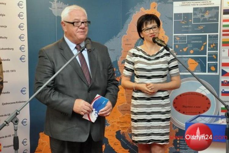 Wystawę „Euro, waluta europejska” otwarto w oddziale NBP w Olsztynie