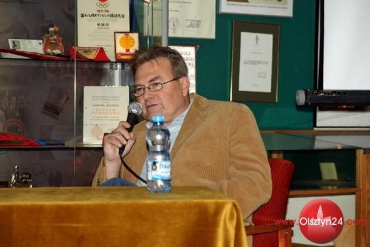 Sławomir Masztaler w Muzeum Sportu
