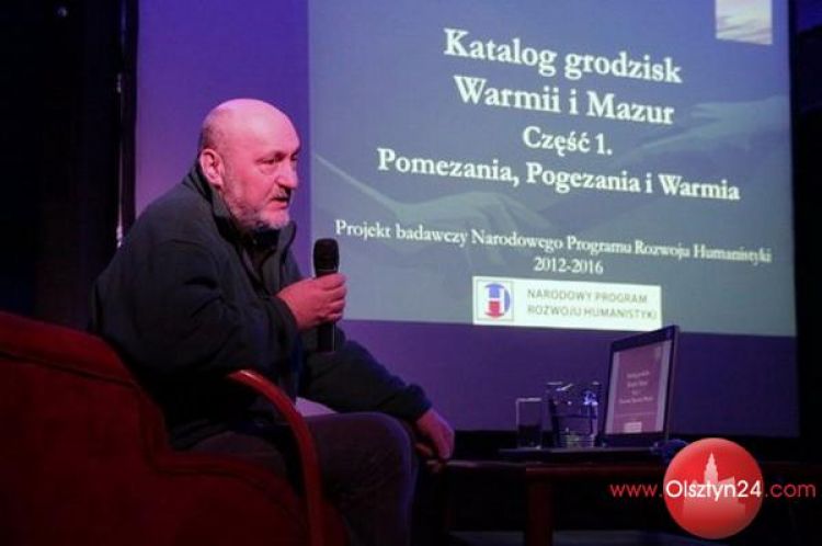Jacek Wysocki o grodziskach Warmii i Mazur w MOK