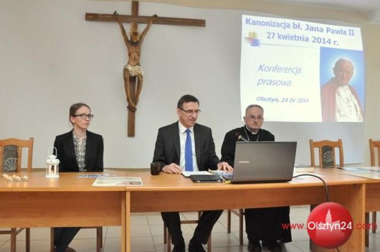 Olsztyn będzie świętował kanonizację papieża Jana Pawła II