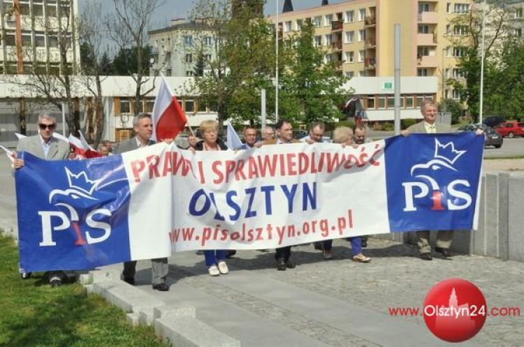 Święto Pracy bez pracy - PiS na 10-lecie Warmii i Mazur w Unii Europejskiej  