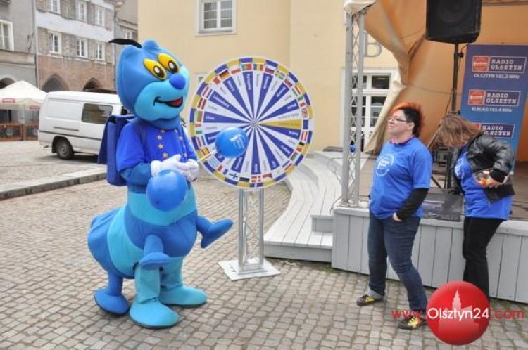 Bawili olsztynian z okazji Dnia Europy