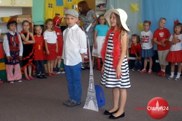 Pożegnanie przedszkola w stylu Unii Europejskiej