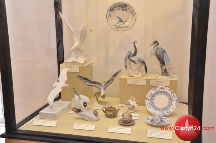 Wystawę „Porcelanowa ornitologia” prezentuje Muzeum Warmii i Mazur