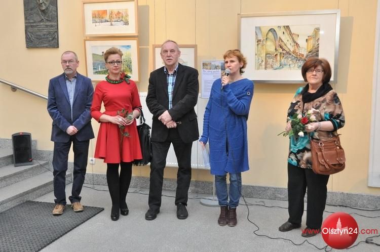 Wernisaż na cztery welskie pędzle w Starym Ratuszu