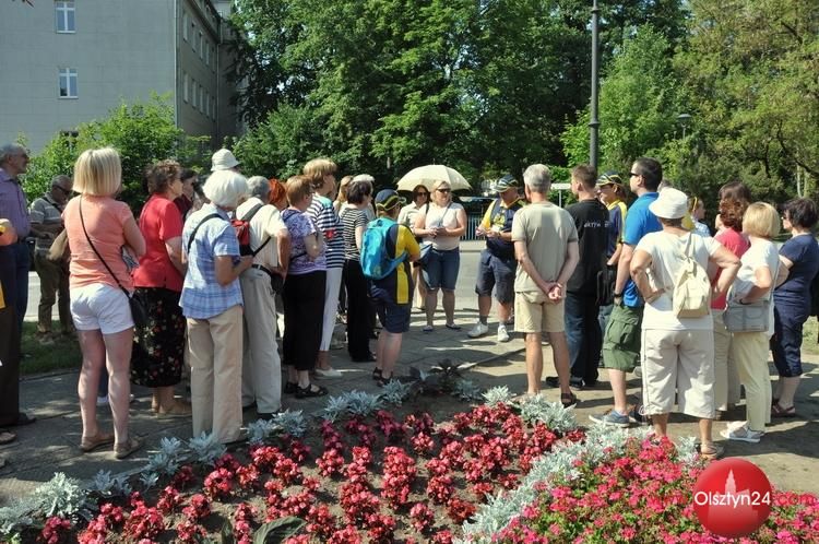 Aktywni olsztynianie poznają historię Olsztyna i okolic z przewodnikiem