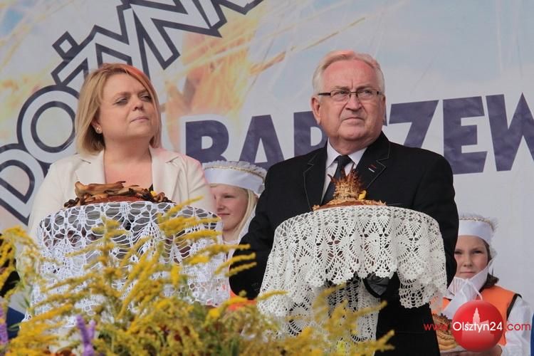 Rolnicy z Powiatu Olsztyńskiego świętowali w Barczewie