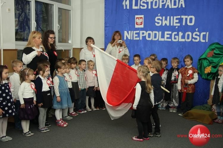 Święto Niepodległości obchodzono w Przedszkolu Miejskim nr 40