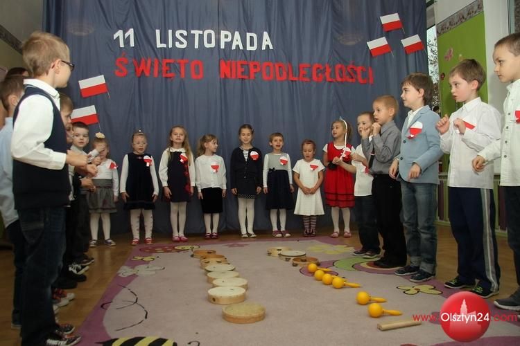 Narodowe Święto Niepodległości obchodziły również maluchy w Przedszkolu Miejskim nr 24