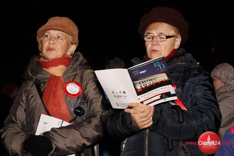 Powiatowa  Wigilia  Święta  Niepodległości odbyła się na Placu Bema