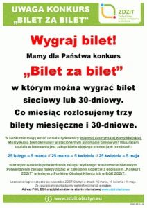 Wygraj bilet dzięki OKM. Od 1 marca nie będzie już papierowych biletów okresowych