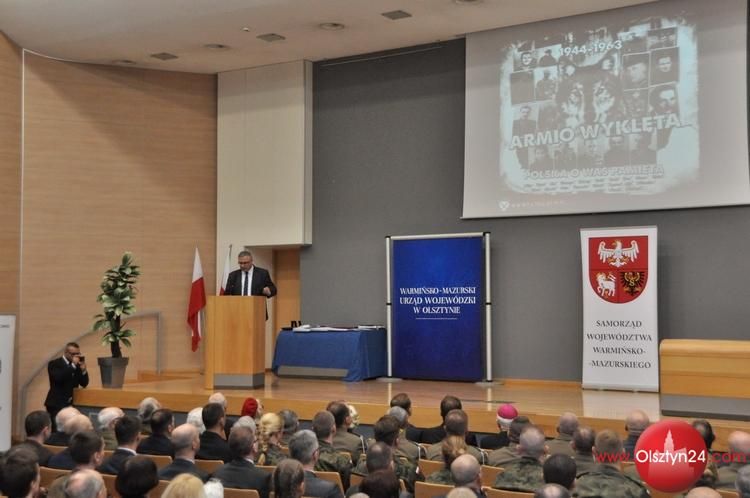 Akademia okolicznościowa ku czci Żołnierzy Wyklętych odbyła się w Urzędzie Wojewódzkim