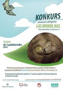 Nadleśnictwo Olsztynek i Miejska Biblioteka Publiczna zapraszają dzieci do udziału w konkursie „Las wokół nas”