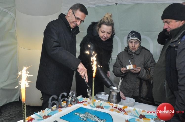 Olsztyn świętował 663. urodziny 