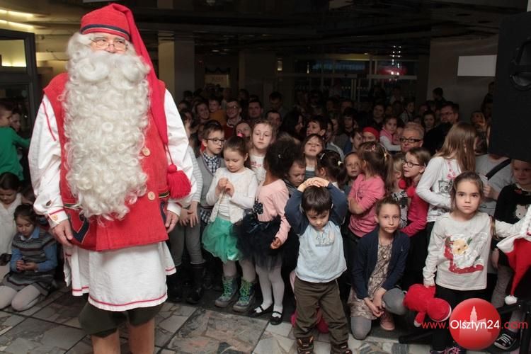 Św. Mikołaj spotkał się z uczestnikami konkursu plastycznego