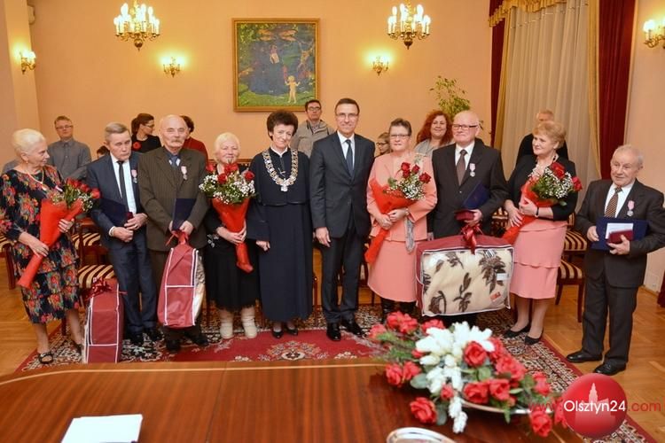 Złote Gody olsztyńskich par 