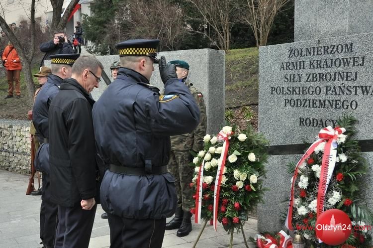 W Olsztynie uczczono Żołnierzy Wyklętych 