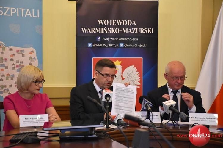 Ogłoszono listę szpitali, które wejdą do sieci na Warmii i Mazurach 